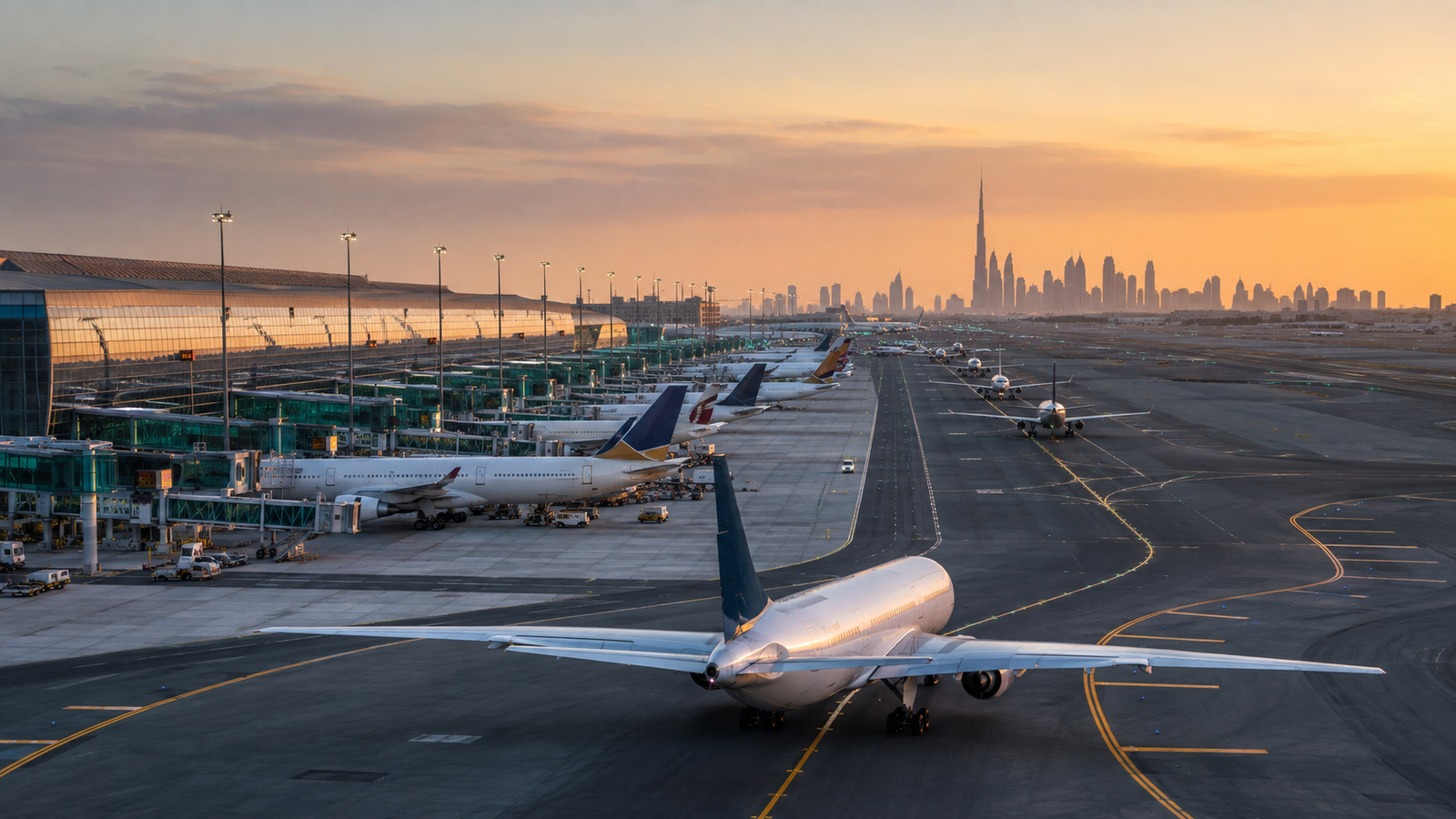 Direct flights from Delhi to Dubai showing airline connectivity and international travel options