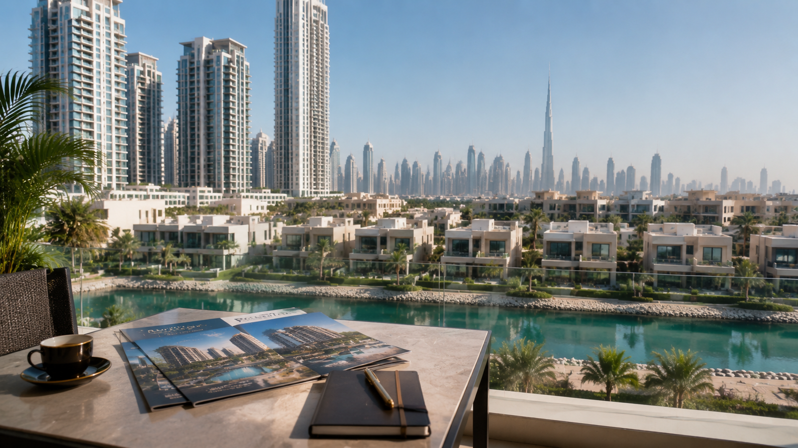 Delhi investor visiting Dubai property communities and developer locations